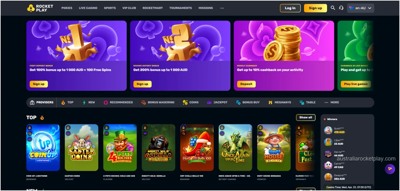 RocketPlay Casino Australia — Honest Review for AU Players