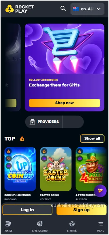 RocketPlay App Australia — Mobile Casino on Your Device